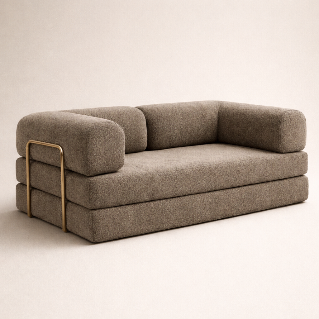 Sofá modular de lujo y moderno